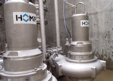 HOMA develops stainless steel submersible range