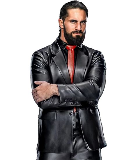 2021 Seth Rollins Leather Blazer - Jackets Masters