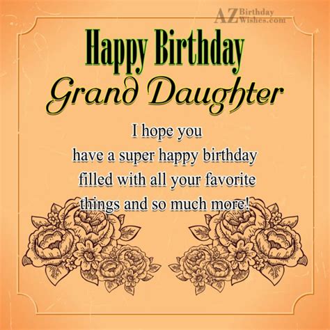 Birthday Wishes For Granddaughter - Birthday Images, Pictures ...