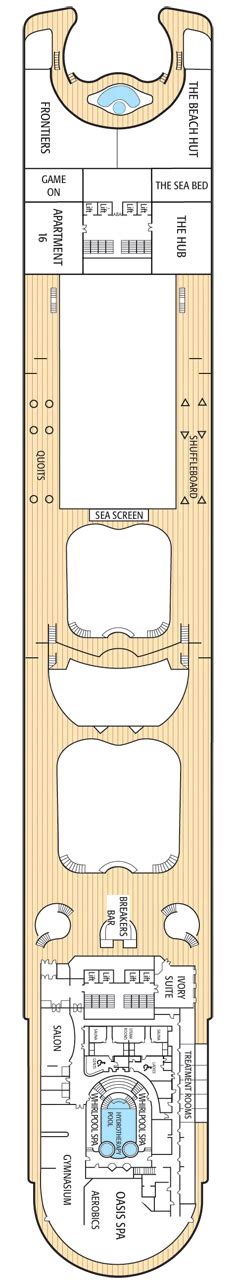 Azura Deck Plans: Ship Layout, Staterooms & Map - Cruise Critic