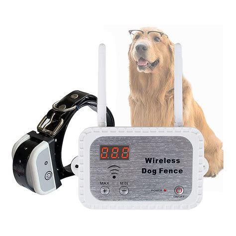 Buy Wireless Dog Fence Electric Pet Containment System, Adjustable Control Range 100 to 990 Feet ...