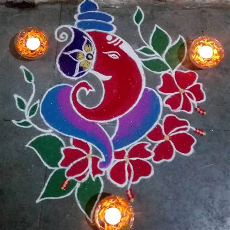 40+ Simple & Easy Diwali Rangoli Designs & Patterns to Draw in Diwali 2023