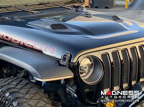 Jeep Gladiator Functional Hood Scoops - for S&B Cold Air Intake