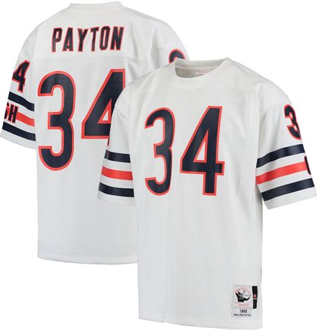 Walter Payton Chicago Bears Mitchell & Ness 1985 Authentic Throwback Jersey - White