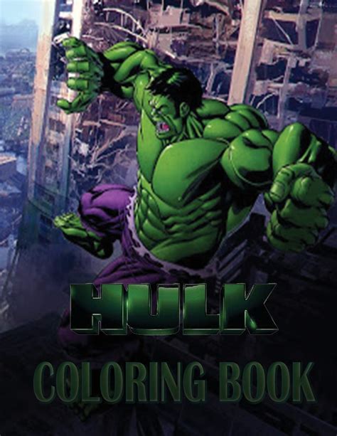 Buy HULK coloring book: +100 coloring pages for kids and Adults, + 100 Amazing Drawings Online ...