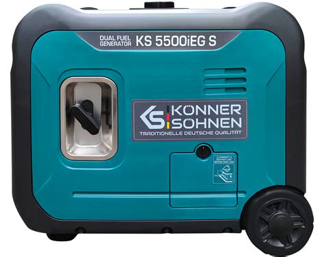 LPG/gasoline inverter generator KS 5500iEG S |Könner&Söhnen – Könner & Söhnen