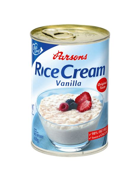 Parsons Vanilla Rice Cream 430gm