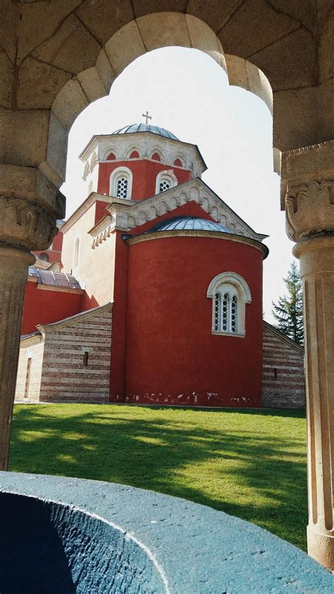 Žiča monastery (Жича) near Kraljevo Serbia [2304x4096] The monastery was founded by King Stefan ...