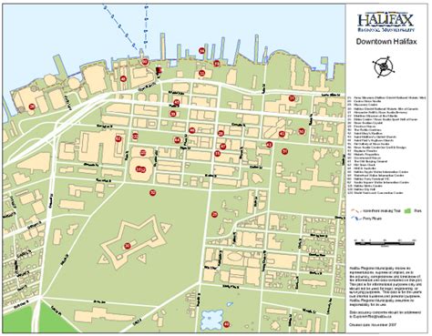 Map Of Halifax Nova Scotia - Maping Resources