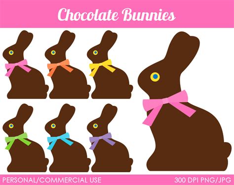 Free Chocolate Rabbit Cliparts, Download Free Chocolate Rabbit Cliparts png images, Free ...