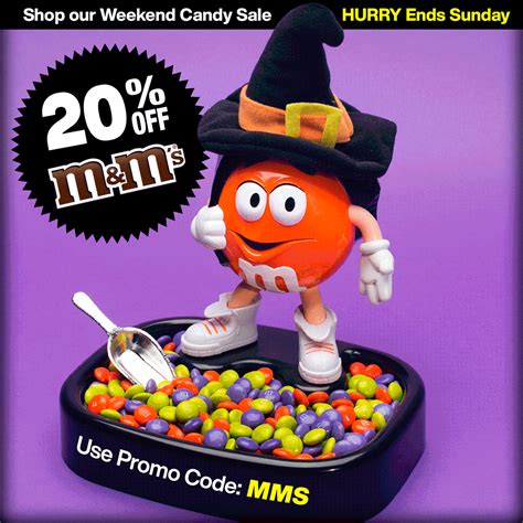 Candy Warehouse: M&M's 20% Off - This Weekend Only! | Milled