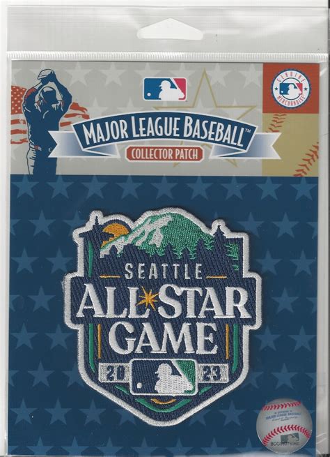 2023 MLB All Star Sleeve Patch Seattle Mariners Official Licensed Logo ...