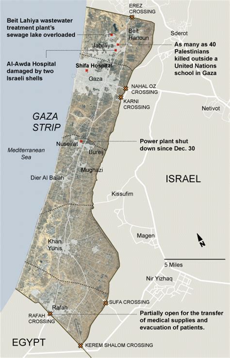 Conflict in Gaza - Interactive Graphic - NYTimes.com
