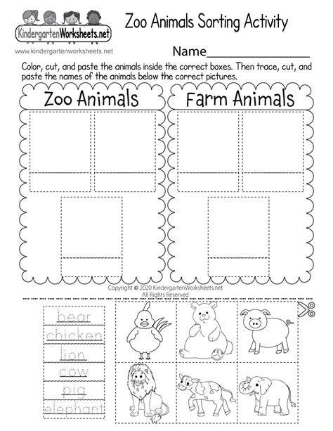 Free Printable Animal Tracing Worksheets - Name Tracing Generator Free