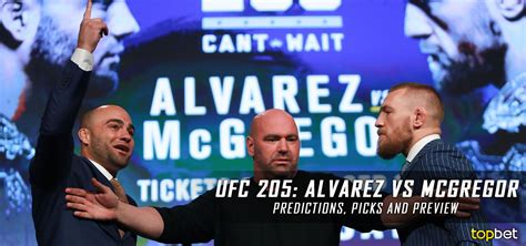 UFC 203: Alvarez vs McGregor Predictions, Picks and Preview