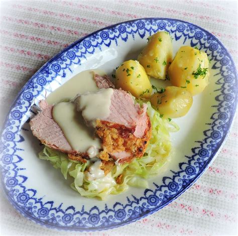 The English Kitchen: Boiled Bacon & Cabbage with a Mustard Sauce