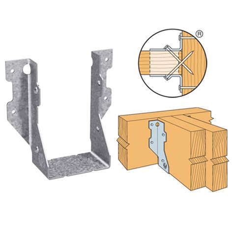 Simpson Strong-Tie HUS26- Double Shear Joist Hanger for double 2 x 6 or 8