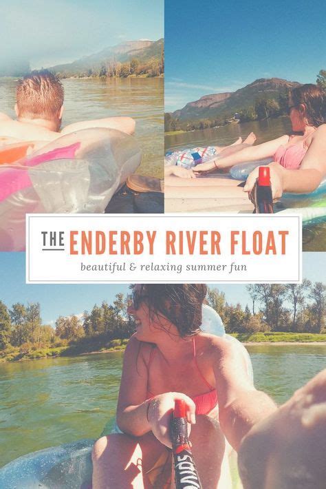 Enjoy the Enderby River Float on Shuswap River! | River float, River, Summer relaxation