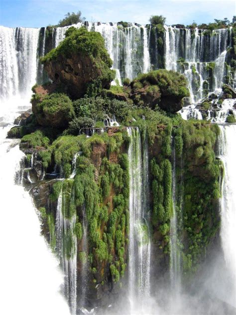 Waterfall Island, Alto Parana, Paraguay Natural Wonders, Wonders Of The World, Amazing Nature ...