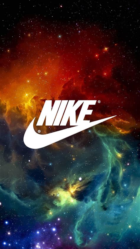 Galaxia nike, logo, espacio, tema, Fondo de pantalla móvil HD | Peakpx