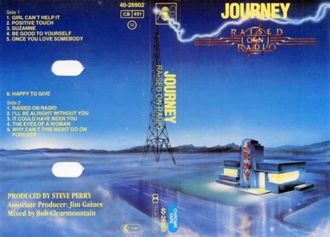 Journey - Raised On Radio (1986, Cassette) | Discogs