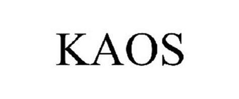 KAOS Trademark of Spike's Tactical, LLC Serial Number: 85081042 :: Trademarkia Trademarks