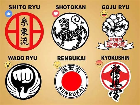 Karate styles. | Karate styles, Shotokan karate, Shotokan