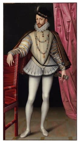 Portrait of Charles IX 1550-1574, King of France, full-length by François Clouet on artnet