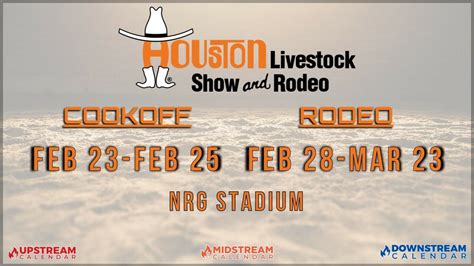 2023 BBQ Cookoff and Houston Livestock Show and Rodeo HSLR - Feb 23-Mar 19 - Houston Rodeo ...