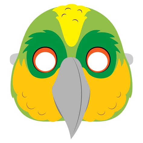 Bird Mask Template Free Printable Papercraft Templates Bird Masks ...