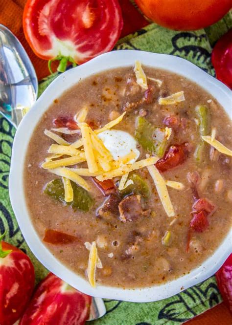 Cowboy Pinto Bean Soup (Slow Cooker) - The Food Charlatan