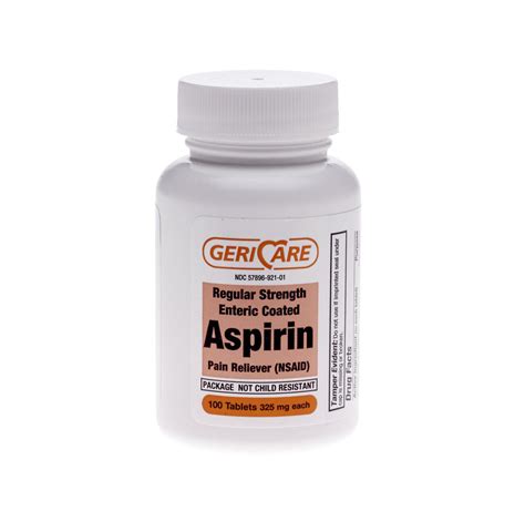 Aspirin Enteric Coated Tablets – Key Medical Supply