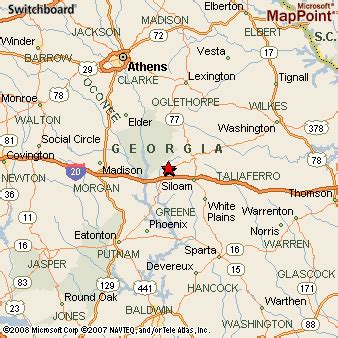 Where is Greensboro, Georgia? see area map & more