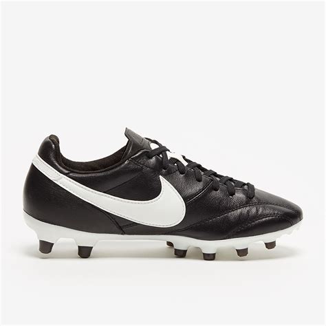 Nike Football Boots - Nike The Premier FG Boots - Black-White - Firm ...