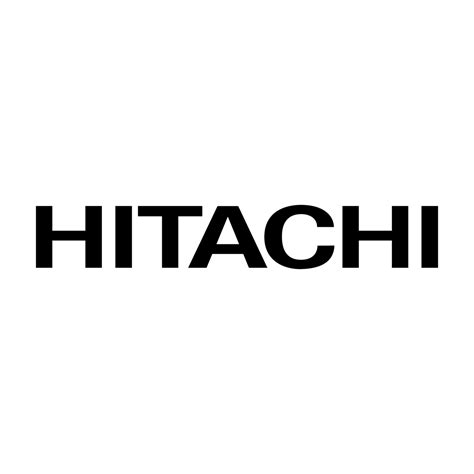 Hitachi Logo Black and White – Brands Logos