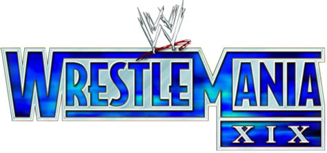 WWE Wrestlemania 19 Logo by TakersAngel936 on DeviantArt