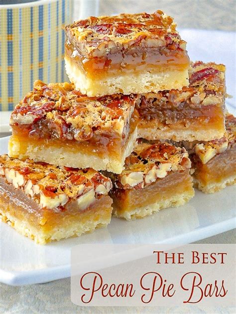 The Best Pecan Pie Bars - so quick & easy to make!