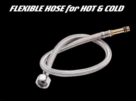 Flexible Hose for HOT & COLD Faucet Stainless Steel | Lazada PH