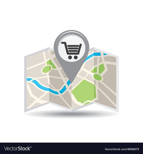 Location on map design Royalty Free Vector Image