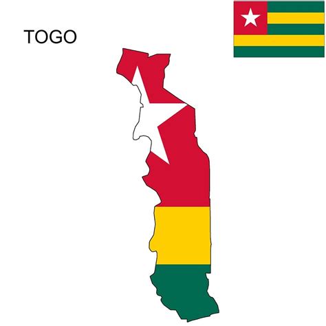 Togo Flag Map and Meaning | Mappr