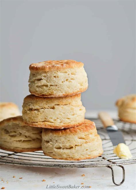 Flaky Butter Biscuits Recipe - Little Sweet Baker