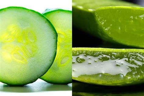 Cucumber & Aloe Vera Face Mask Benefits and How to Make One - Mask Natural