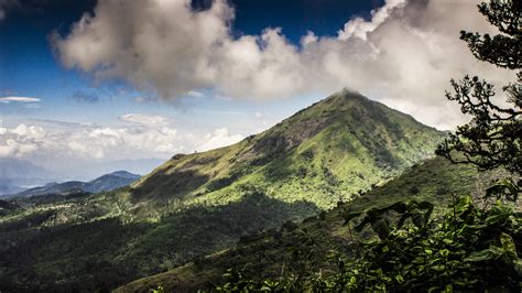 Gambar : pemandangan, hutan, gurun, gunung, awan, langit, Pegunungan ...