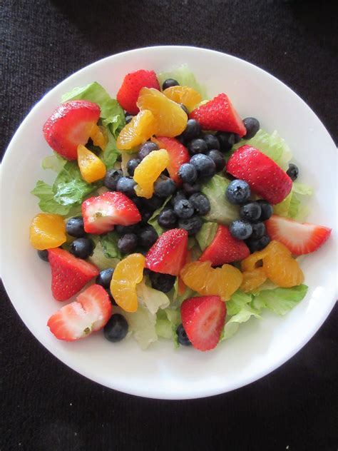 Fruit Salad with Raspberry Viniagrette.... - Pandora's Box