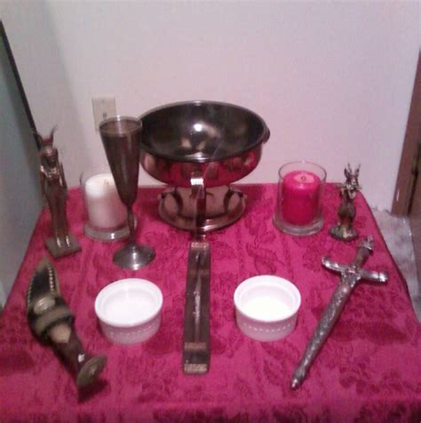 My Wiccan Altar by Fudwicket on DeviantArt