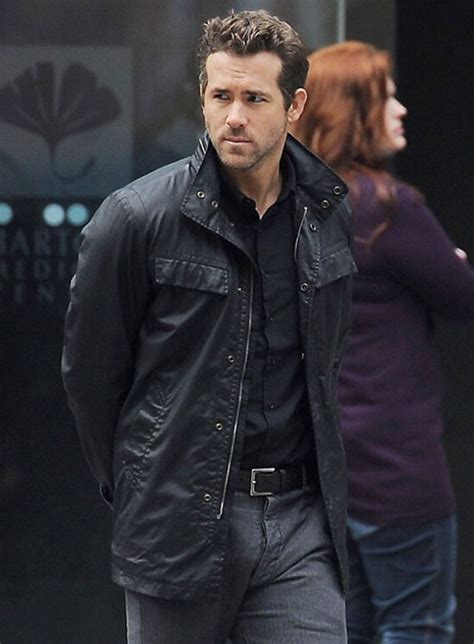 Ryan Reynolds R.I.P.D Leather Jacket : LeatherCult