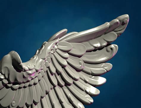 ArtStation - Wings sculpture | Resources