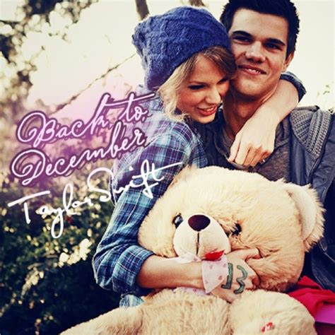 Taylor Swift - Back To December single cover --Fanmade-- - Taylor Swift ...