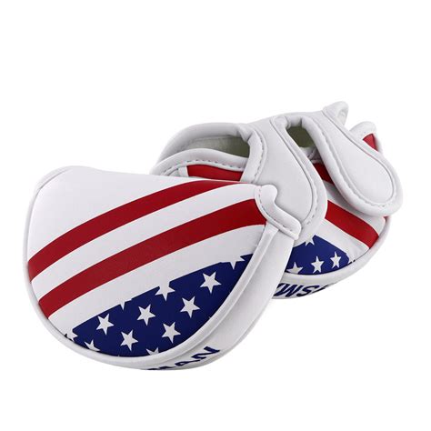 USA Stars & Stripes Flag Mid-Mallet Putter Head Cover – CraftsmanGolf