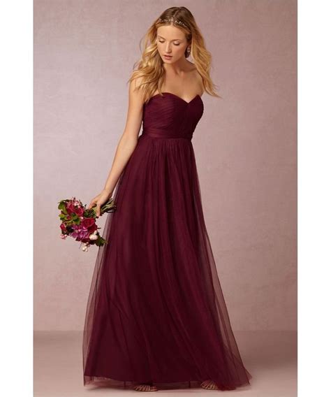 Wedding Dress Maroon Colour